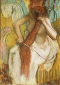 Degas - Donna che si pettina