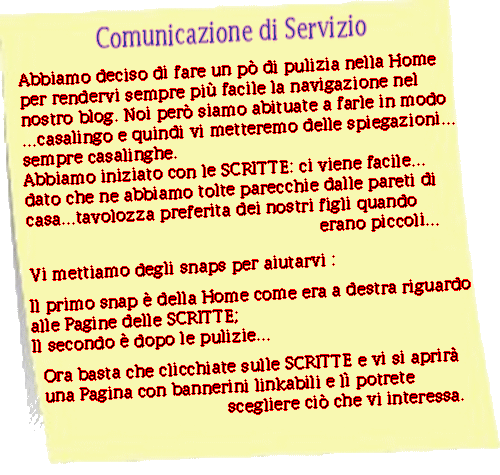 sticky+scritta in rosso