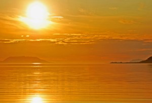 sole di mezzanotte-Oslo